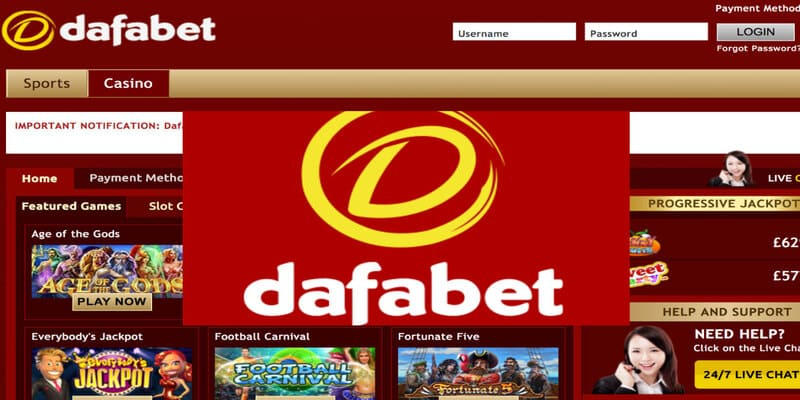 kho game đa dạng phong phú dafabet